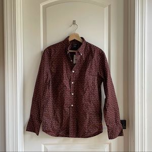 J. Crew Flex Washed Button-Up (Slim Untucked)